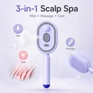 Fast Hair Straightening Comb Electric Hot Brush